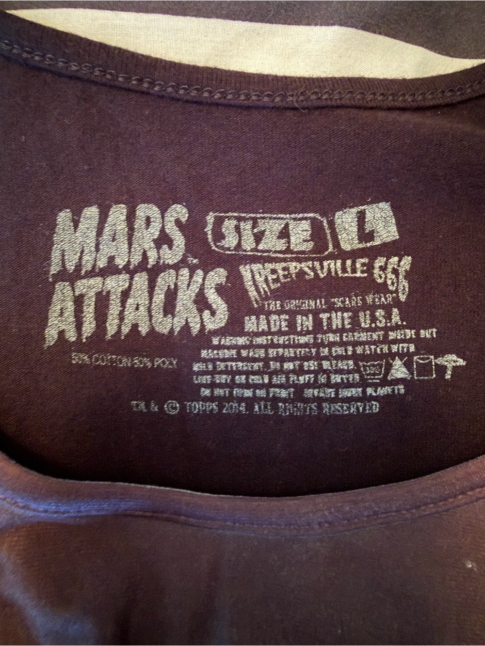 Kreepsville Mars Attacks Graphic Tank Dress Sz L - Picture 4 of 8